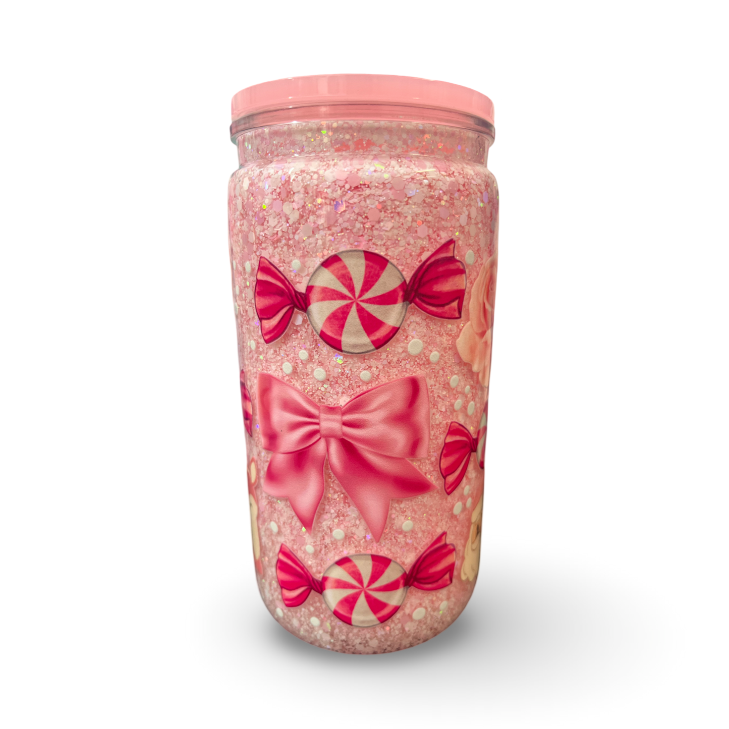 16oz SnowGlobe Acrylic Tumblers