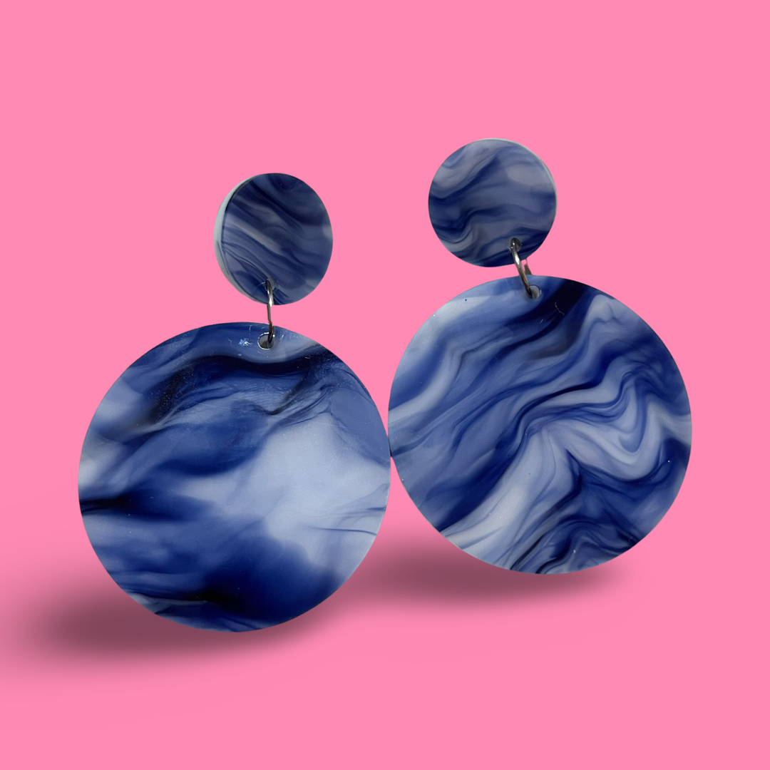 Blue & White Tye Dye