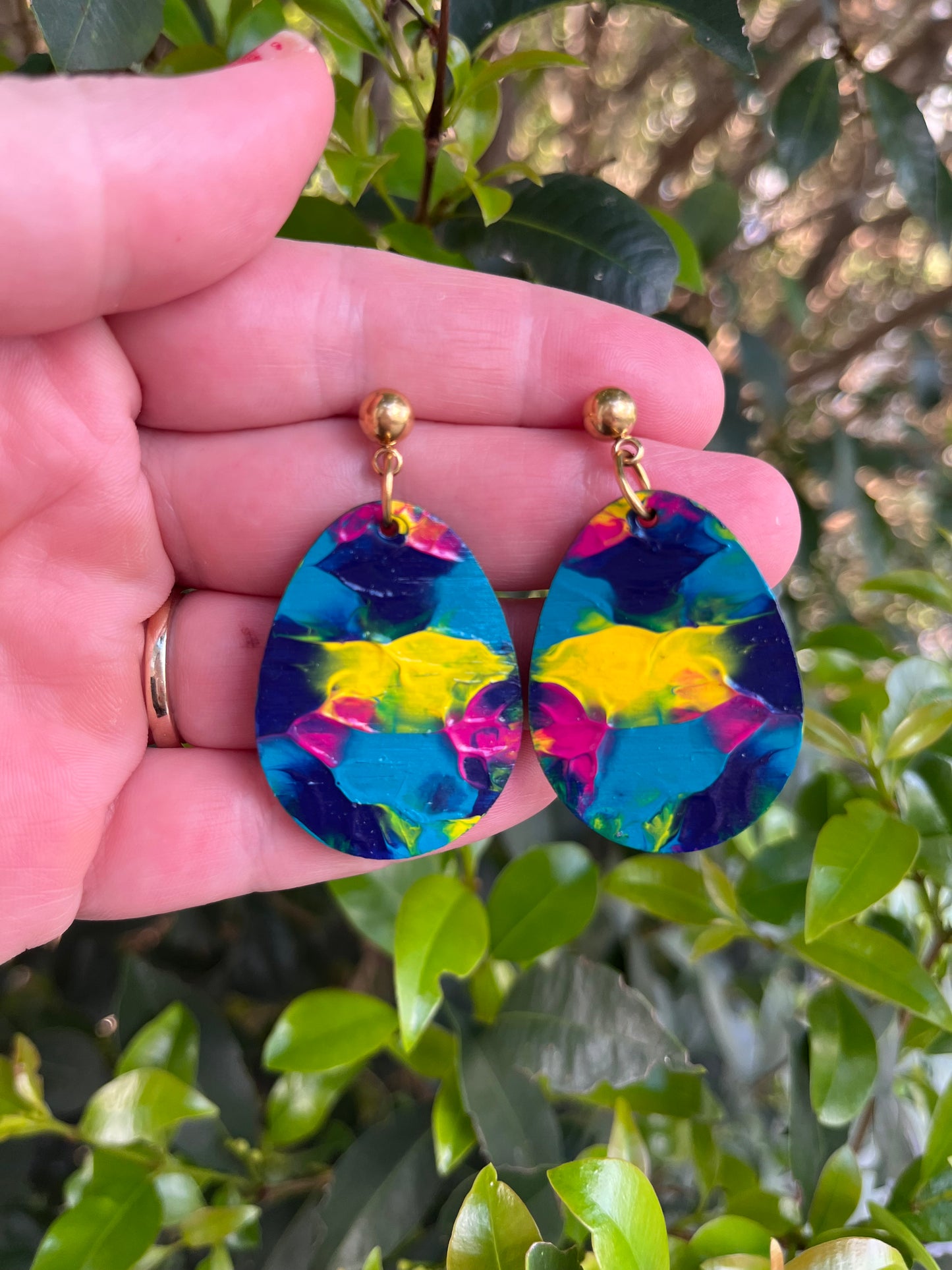 Arty Drop Drops Ball top Dangles