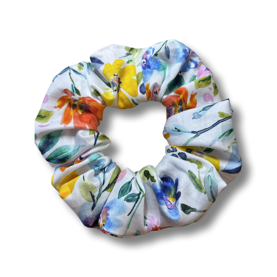 Colour lover Floral Scrunchie