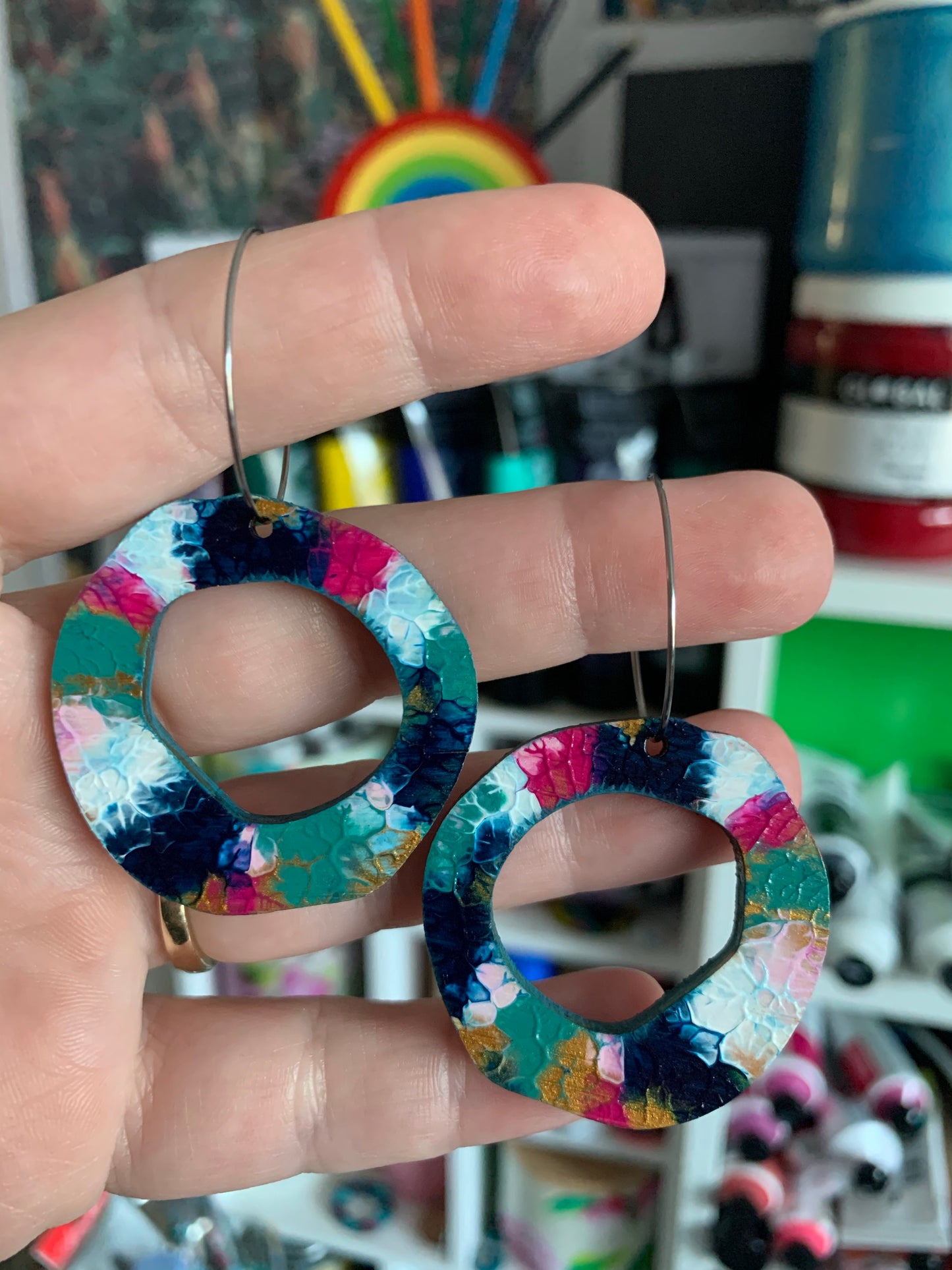 40mm organic circle Arty Hoops