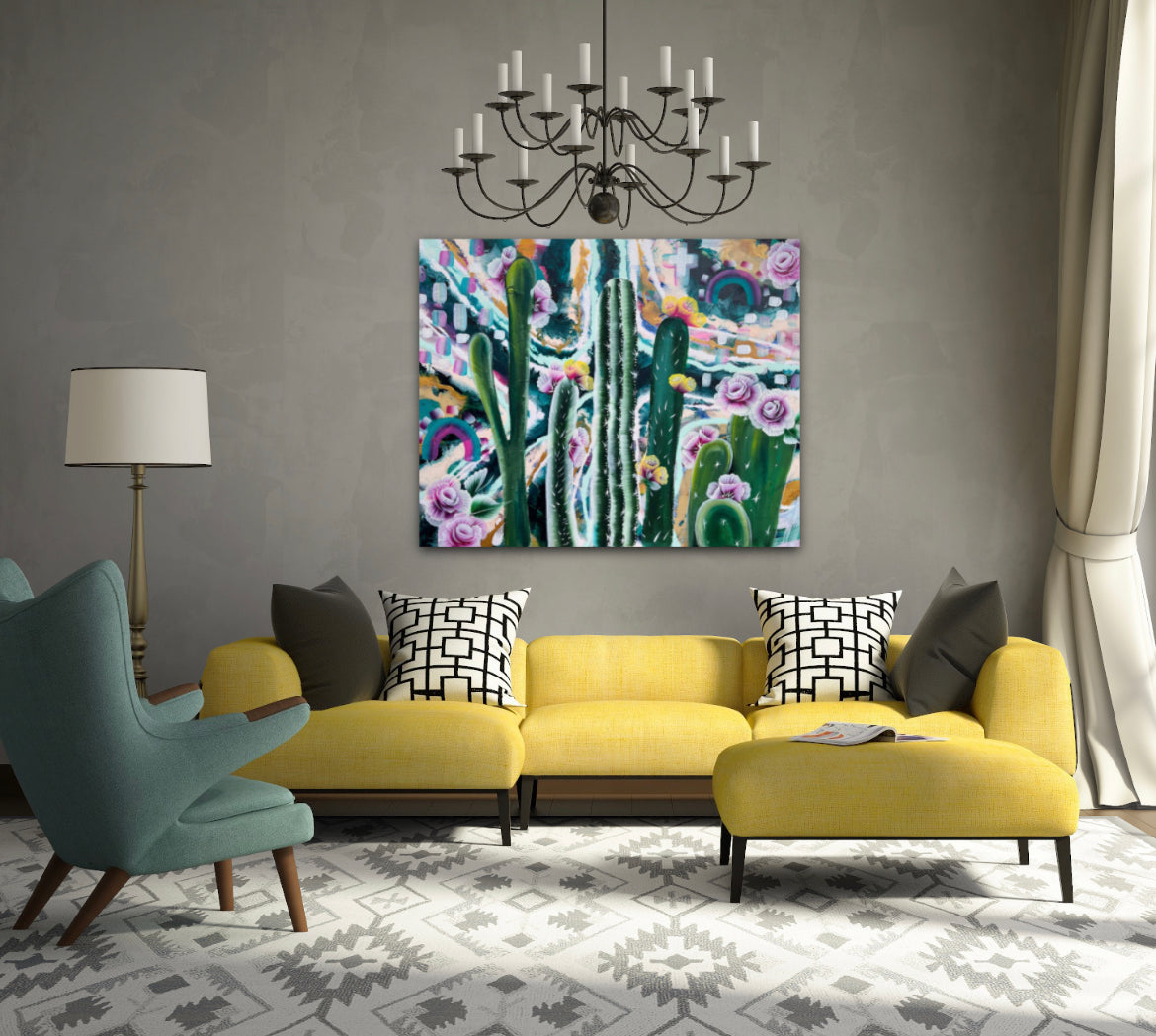 Mega Floral Bloom and Cacti 🌵