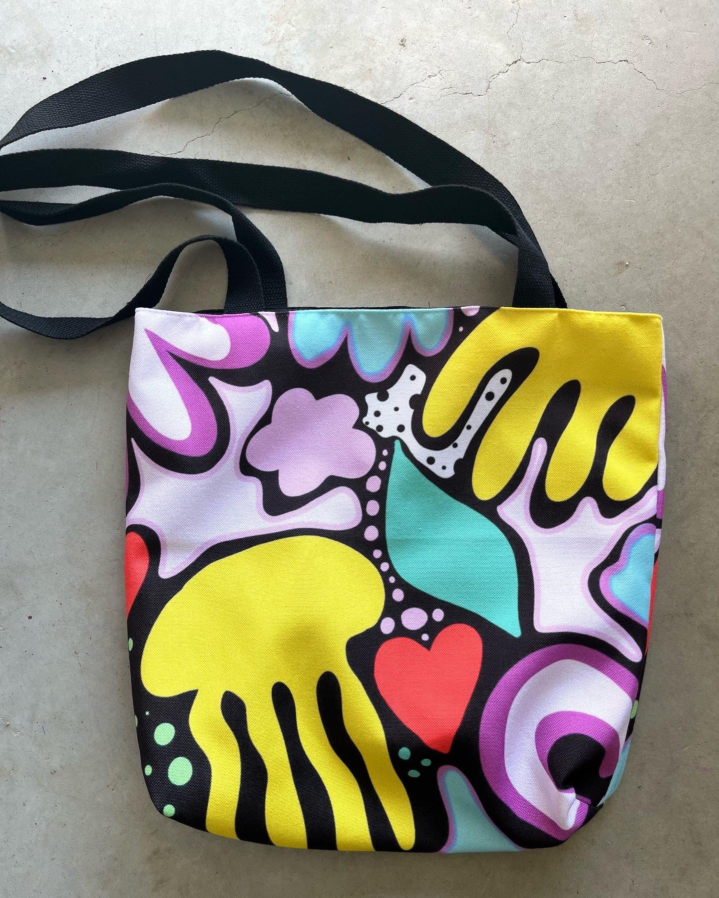 Shapes Arty Tote Bags (SMALL)