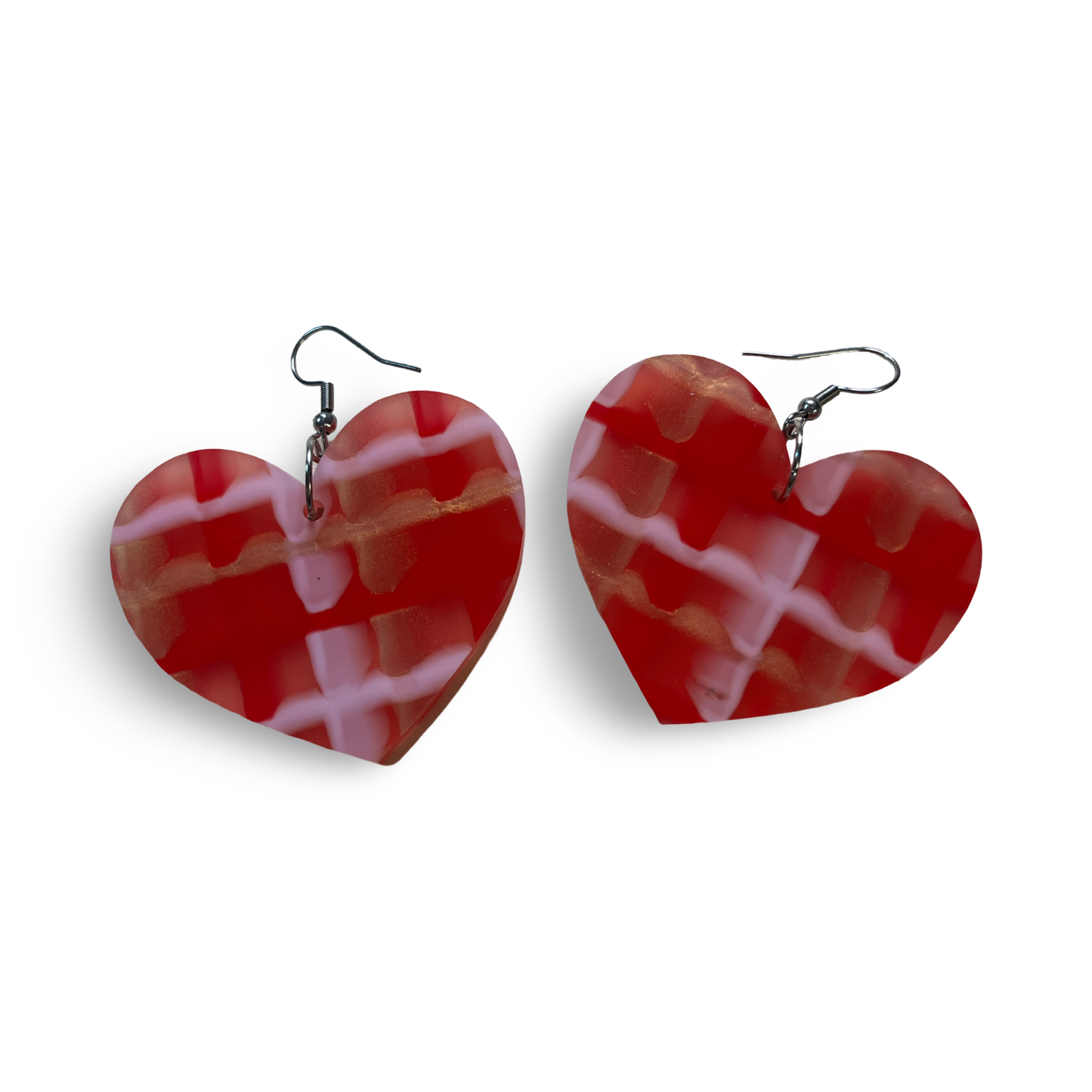 Big Hearts Red, Pink & Gold Hook