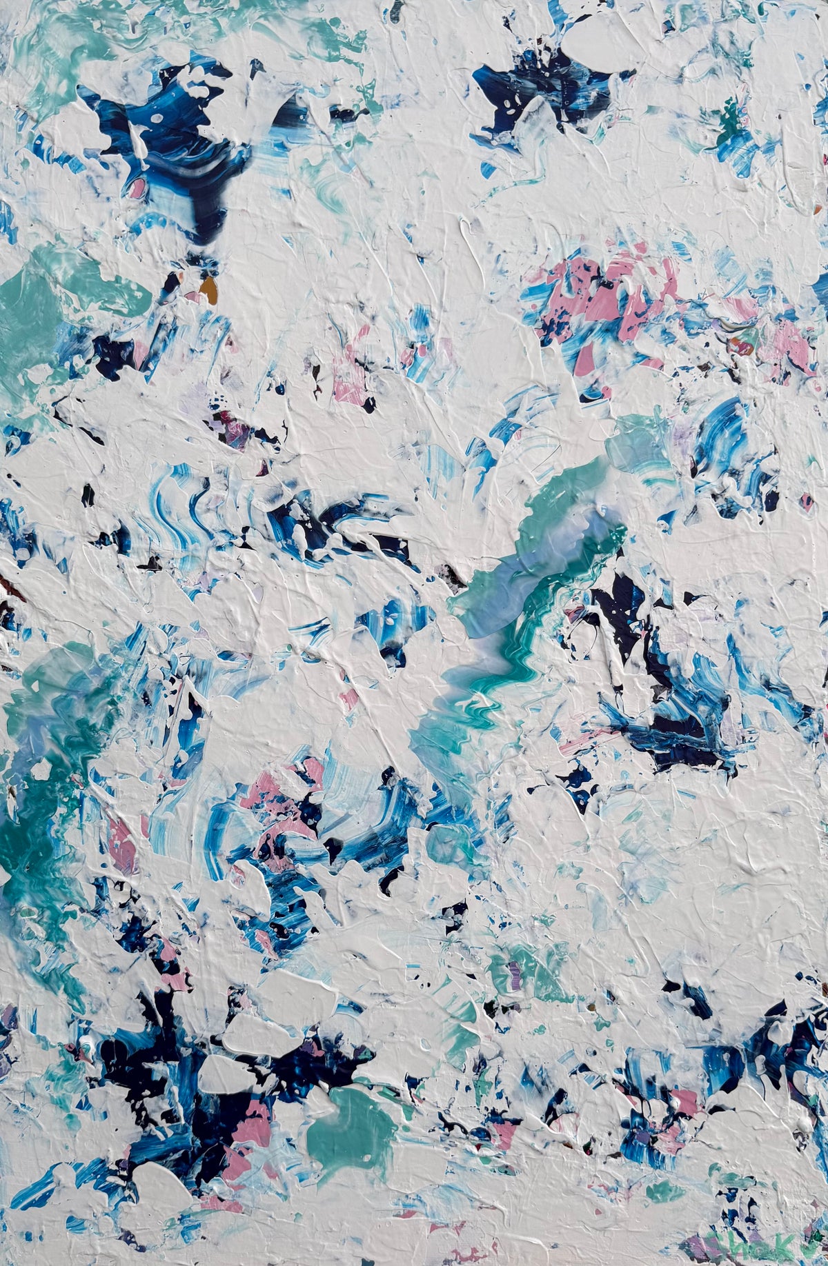 Blue Ocean waves