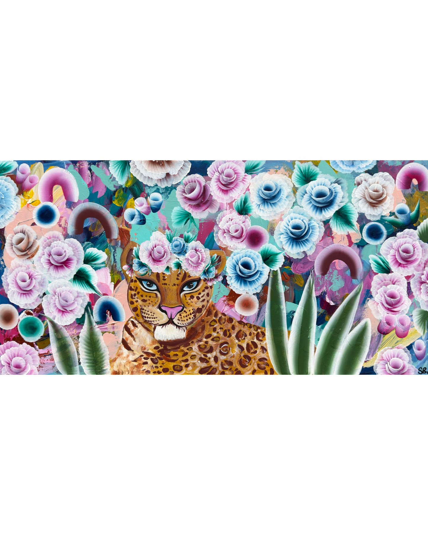 Flower Kitty Cat
