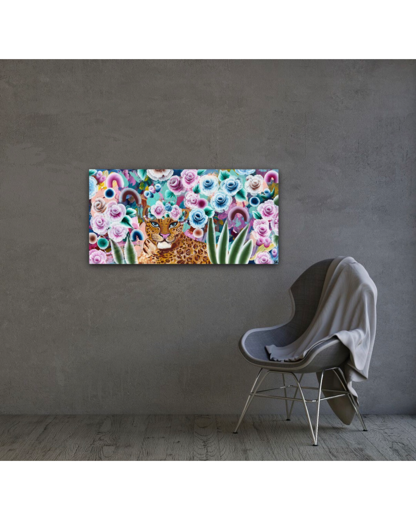 Flower Kitty Cat