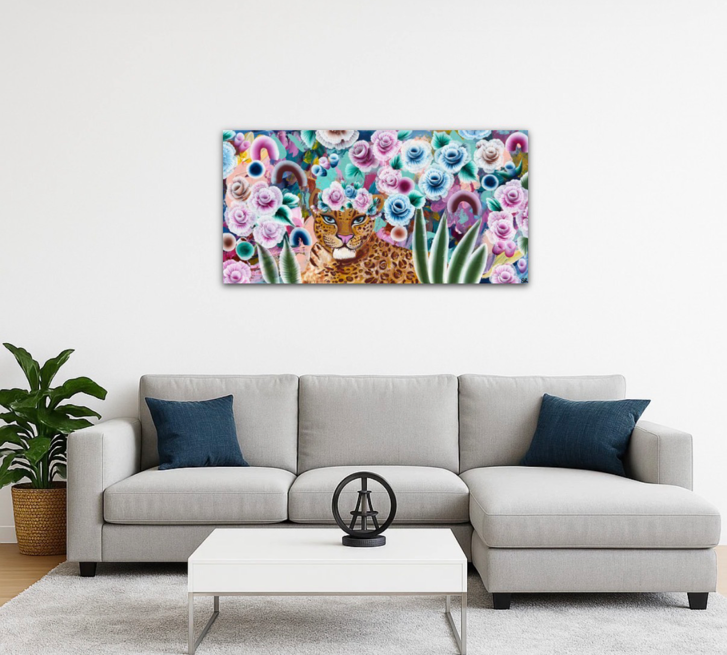Flower Kitty Cat