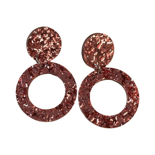 Rose Gold Chunky glitter