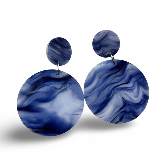 Blue & White Tye Dye