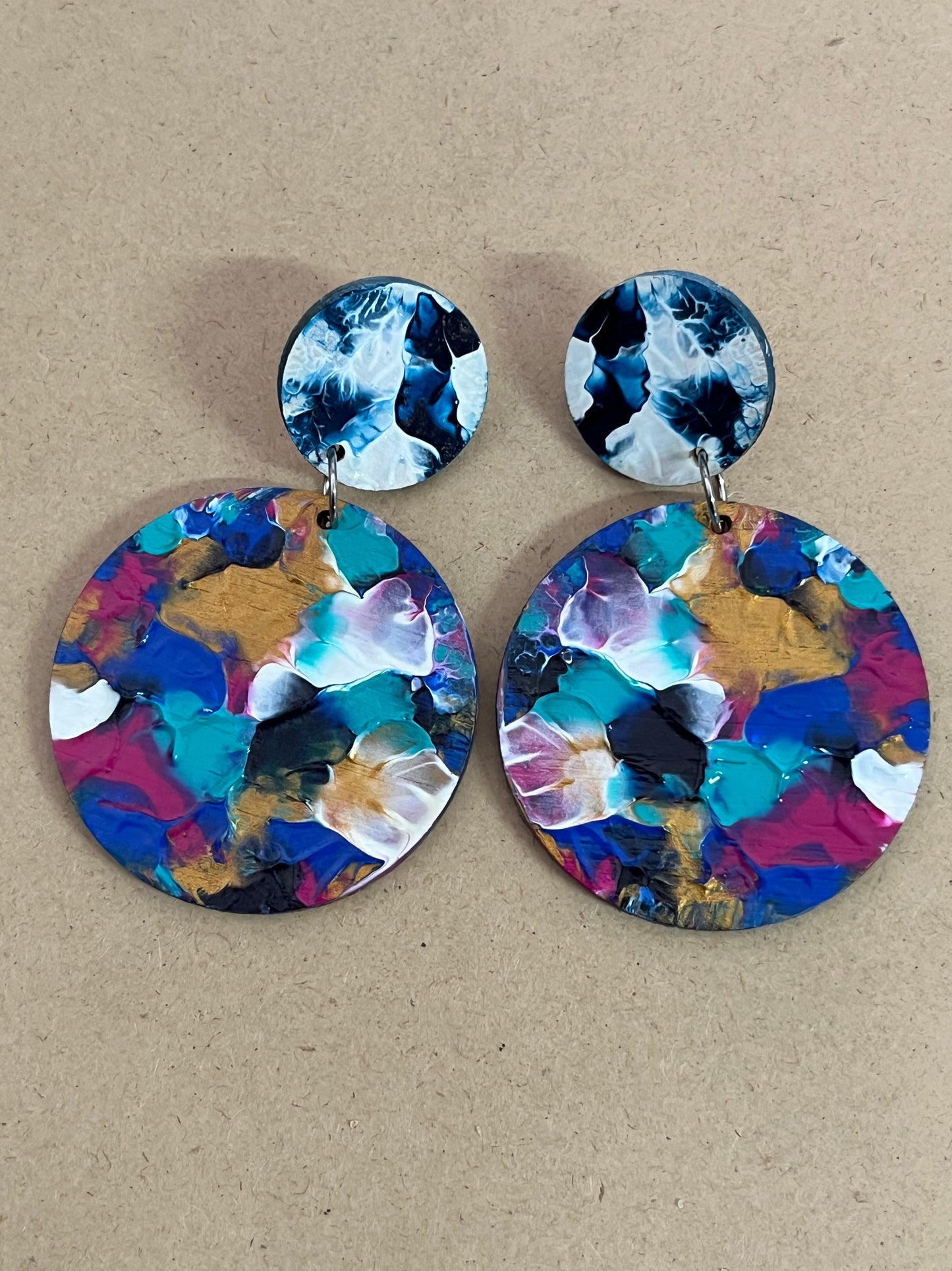 Ocean 🌊 Colours Statement Dangles