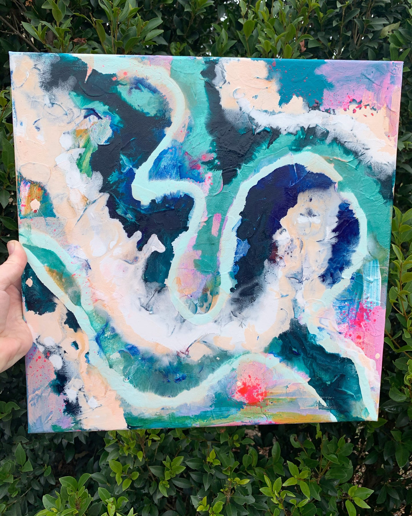 Fluid Acrylic Painting