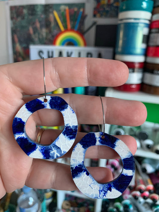 40mm  organic circle Arty Hoops