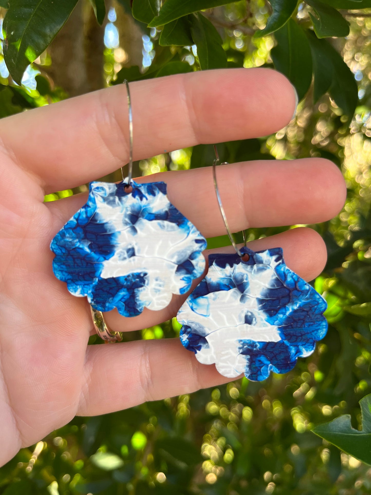 Ocean Arty SeaShell Hoops