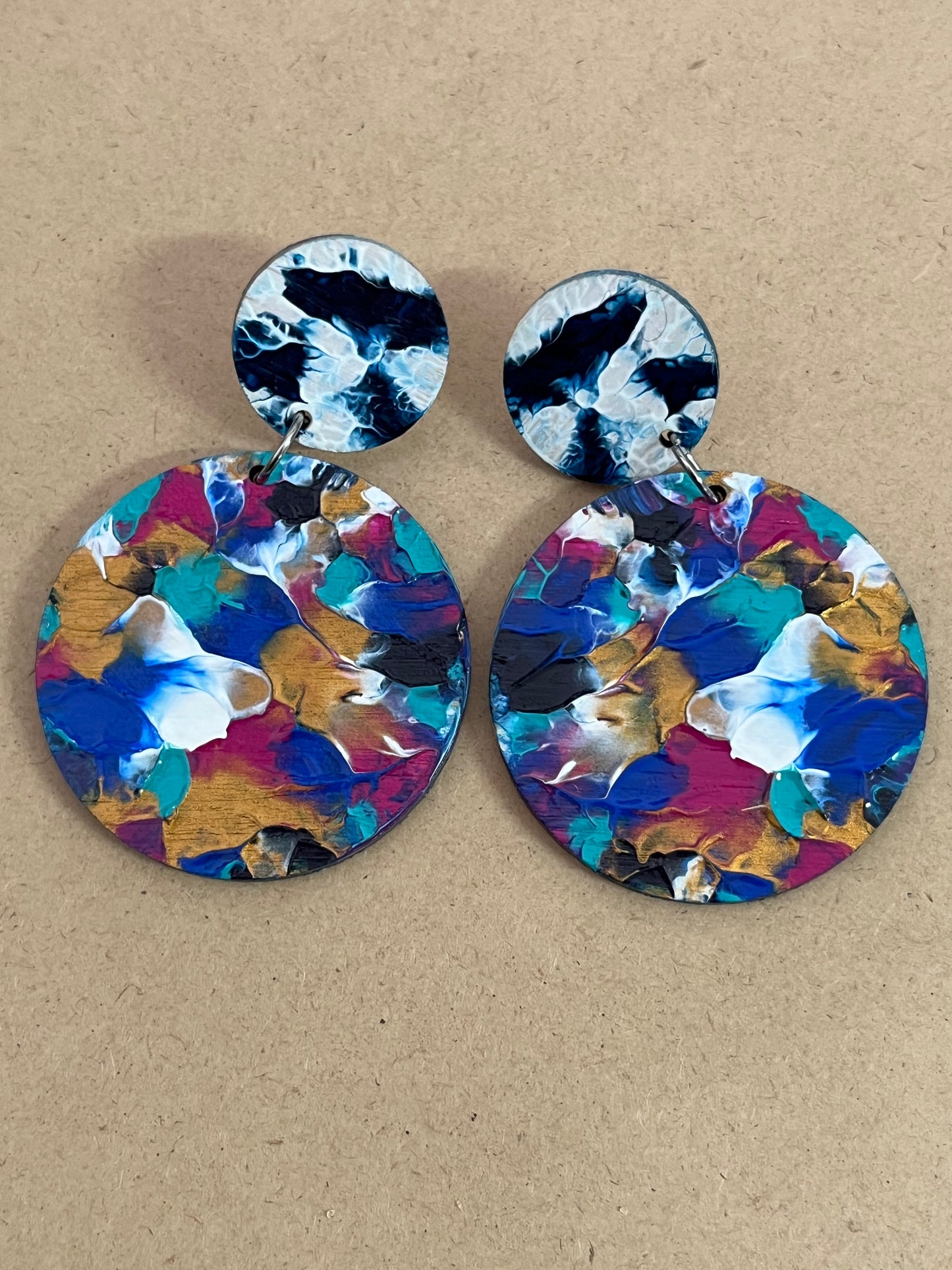 Ocean 🌊 Colours Statement Dangles