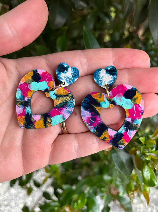 Dangle Arty LoveHearts