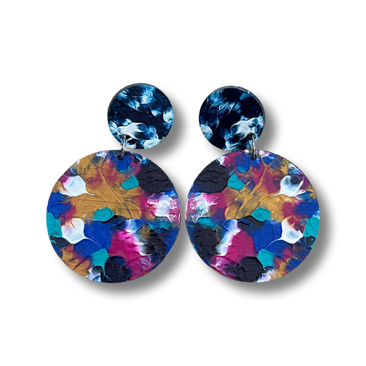 Ocean 🌊 Colours Statement Dangles