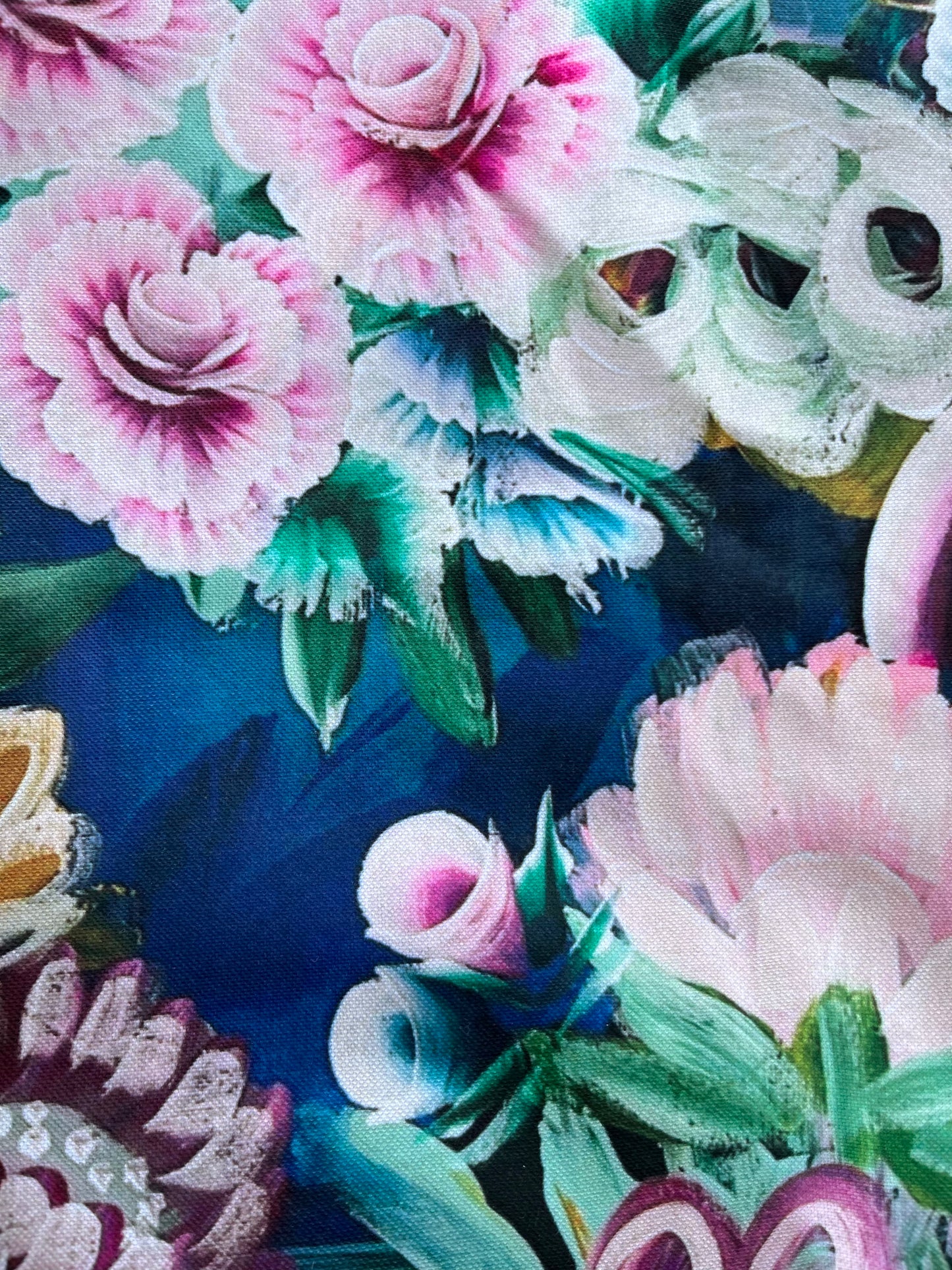 Floral Arty Tote Bags (Med)