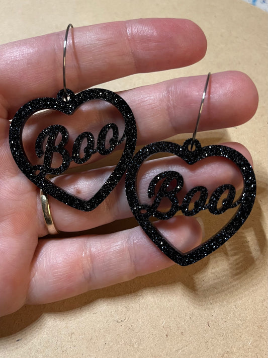 Spooky Boo 👻  Hoop Earrings